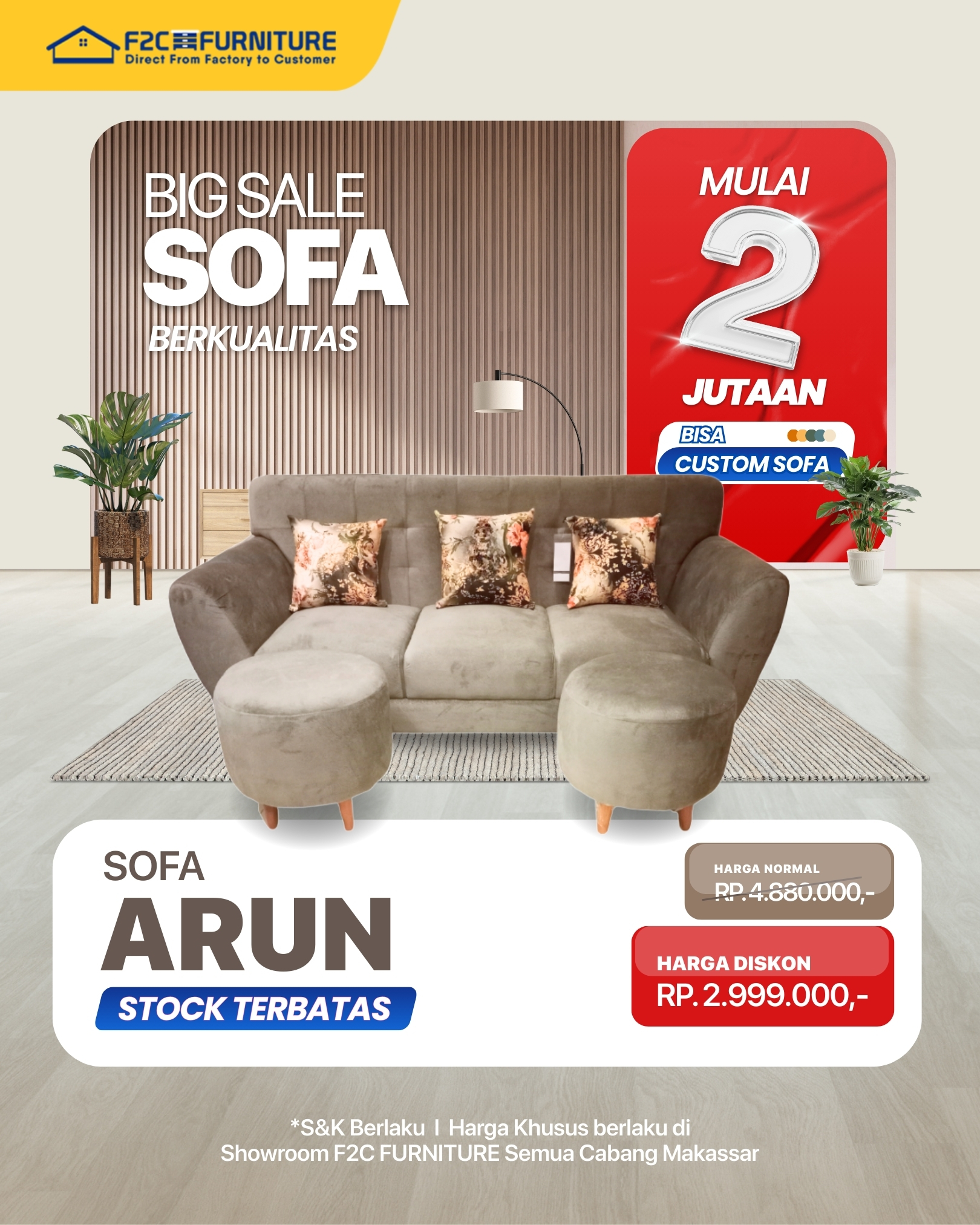 Bahan Berkualitas Terpilih